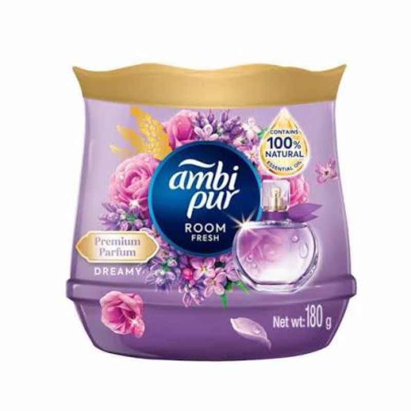 "AMBI PUR" Room Fresh Gel Premium - DREAMY (180 grams) - "แอมมิเพอร์" เจลเฟรช พรีเมียม ดรีมมี่