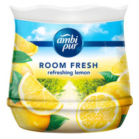 "AMBI PUR" Gel Fresh Air Fresheners Refreshing - LEMON (180 grams) 