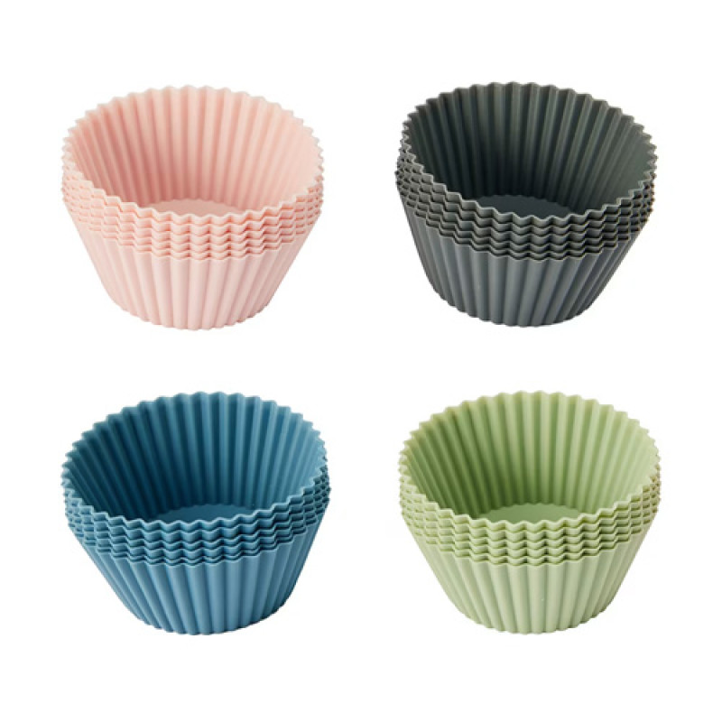 "ANKO" Silicone Cupcake Liners  (6 pc) - พิมพ์