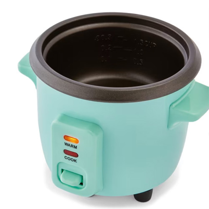 "ANKO" 1.5 Cup Mini Rice Cooker - Green​​​​​​​ (1 Set) - หม้อหุ้งข้าว