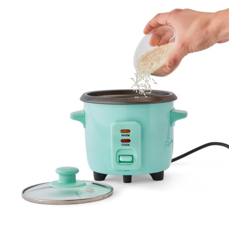 "ANKO" 1.5 Cup Mini Rice Cooker - Green​​​​​​​ (1 Set) - หม้อหุ้งข้าว