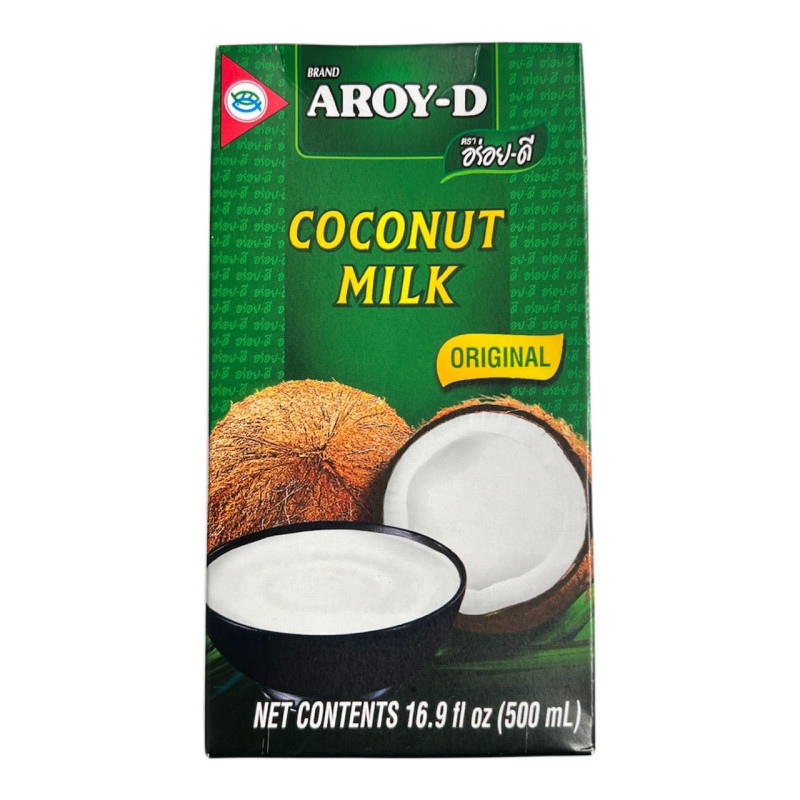 "AROY-D" Coconut Milk (500 mL) - "อร่อยดี" กะทิ