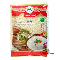 "AROY-D" Thai Jasmine Rice (1 kg) - "อร่อย ดี" ข้าวหอมมะลิ "AROY-D" Thai Jasmine Rice (1 kg) - "อร่อย ดี" ข้าวหอมมะลิ