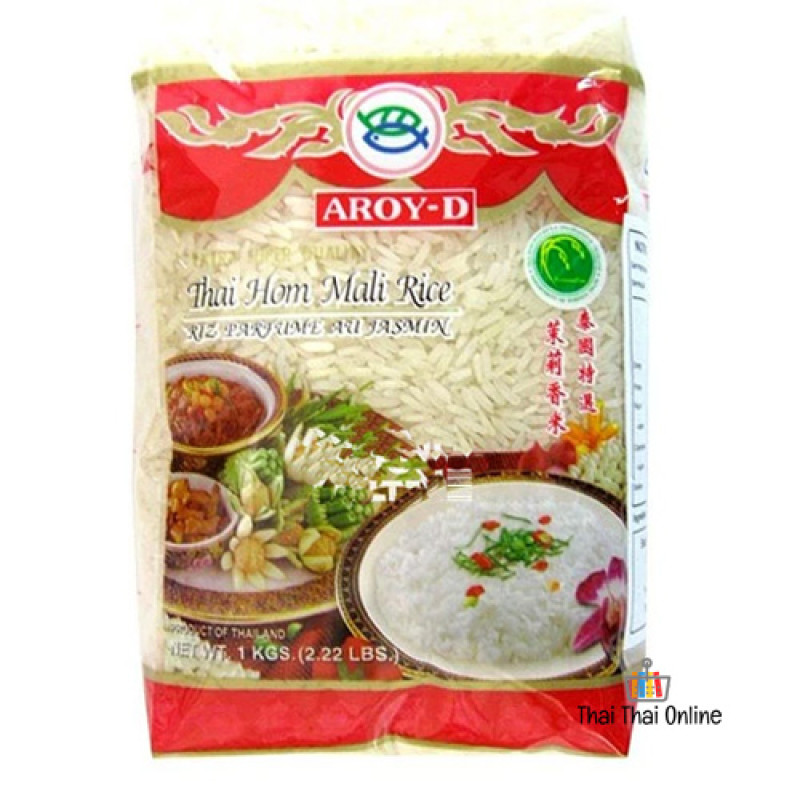 "AROY-D" Thai Jasmine Rice  (1 kg)