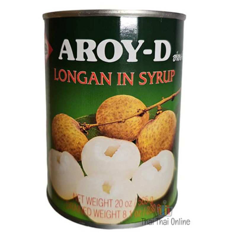 "AROY-D" Longan In Syrup (565 grams) - ลำไย