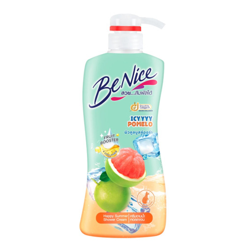 "BENICE" ICYYYY POMELO Shower Cream (400 ml.) - บีไนซ์ 