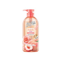 "BENICE" Shower Gel Love Me Peach - Love Rosy  (450 ml.) - "บีไนซ์" เพอร์ฟูม ชาวเวอร์ เจล เลิฟ มี พีช สูตรโรซี่ เจลอาบน้ำ - ผิวขาวกระจ่างใส ออร่า