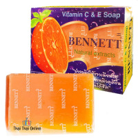 "BENNETT" Vitamin C & E Soap (130 g.) - เบนเนต สบู่ "BENNETT" Vitamin C & E Soap (130 g.) - เบนเนต สบู่