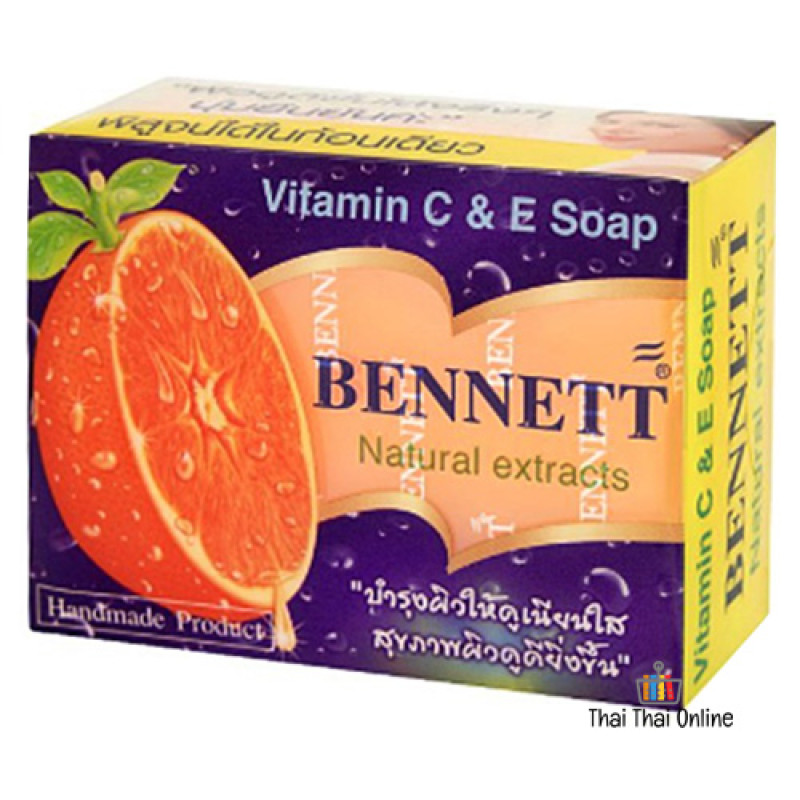 "BENNETT" Vitamin C & E Soap (130 g.) - เบนเนต สบู่