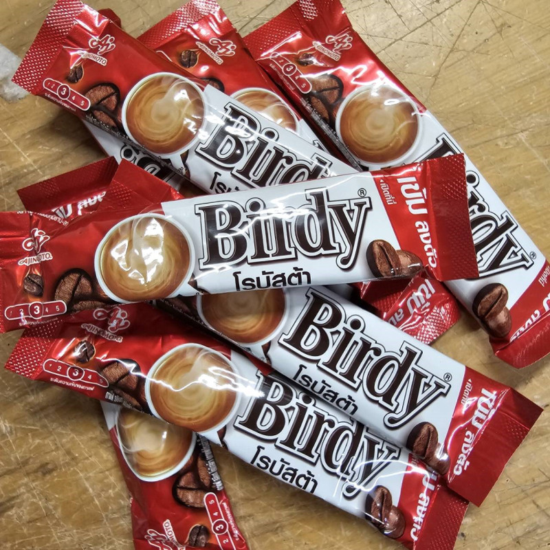 "BIRDY" Instant 3 in 1 Coffee Robusta - Coffee Level 3 (15 g. x 10 sticks) - กาแฟ