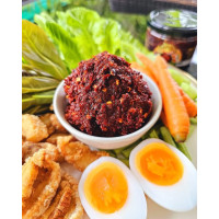 "BONGNUA MAE-ZA" Chili Paste Tadaeng (90 g.) - น้ำพริกตาแดง "BONGNUA MAE-ZA" Chili Paste Tadaeng (90 g.) - น้ำพริกตาแดง