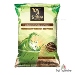 "CHANG THONG" Green Tea Mix Powder - Milk Tea Formula  (200 g.) - ชาเขียว