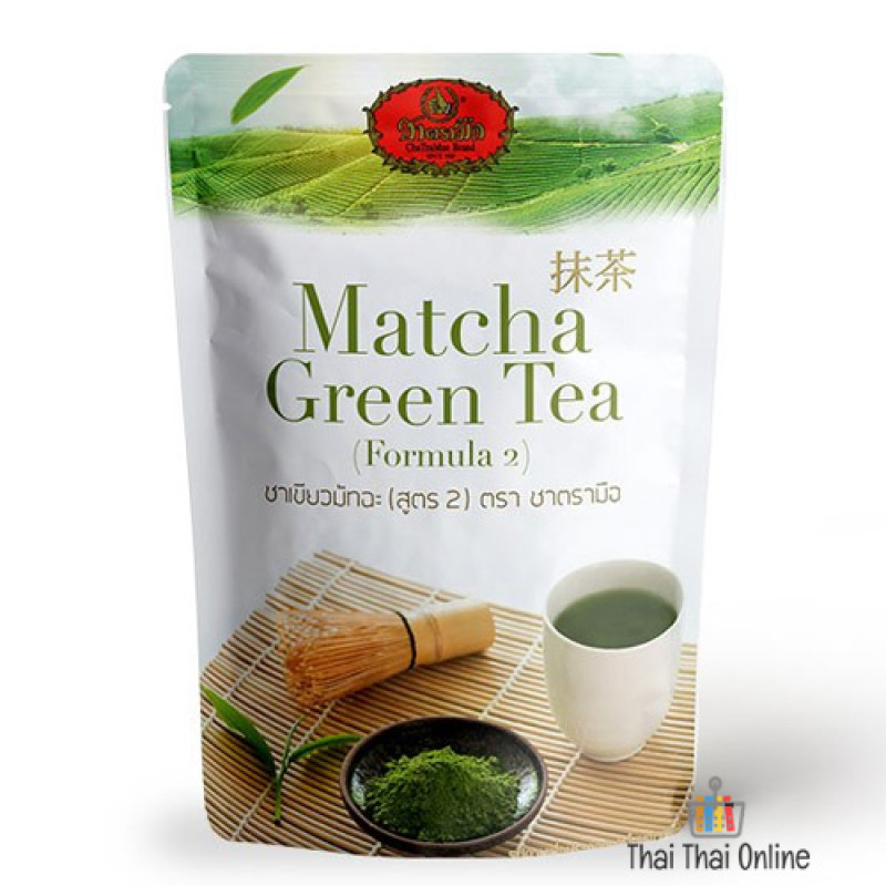 "CHA TRA MUE" Matcha Green Tea Formula 2 (100 grams) - ชาเขียวมัทฉะ