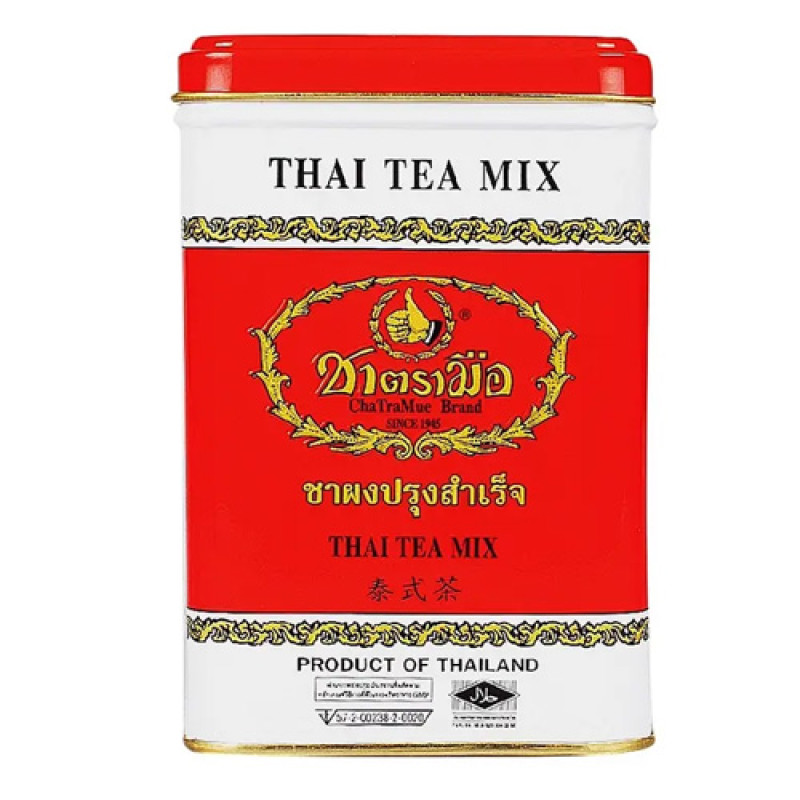 "CHA TRA MUE" Thai Tea Mix - RED (4 g 50 bags) - ชาตรามือ ชาไทย 