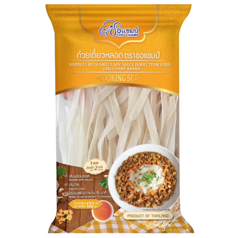"CHO CHANG" Kway Teow Lord (132 grams) - ก๋วยเตี๋ยวหลอด