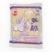 "COCK Brand" Bamboo Shoot (Strips) In Water (400 g) - หน่อไม้ "COCK Brand" Bamboo Shoot (Strips) In Water (400 g) - หน่อไม้