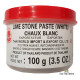 "COCK BRAND" White Lime Stone Paste  (100 g.) - ปูนขาว