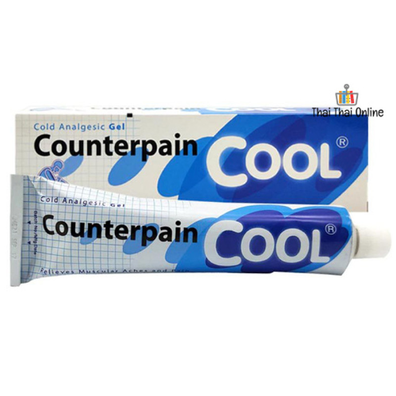 "COUNTER PAIN" Analgesic Balm -COOL (30 grams) ⚠️ EXP. AUG/2023 - เคาน์เตอร์เพน