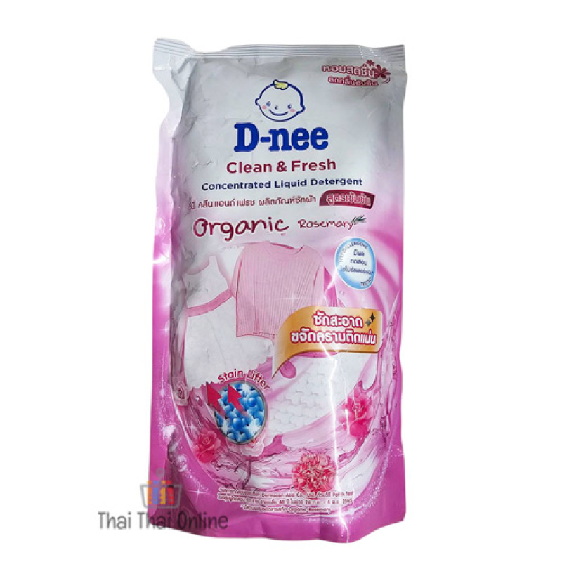 "D-NEE" Clean & Fresh Concentrated Liquid Detergent ORGANIC Rosemary (550 ml) 