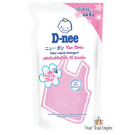 "D-nee" Baby Liquid Detergemt Organic - PINK ( Refill 600 ml.) - ดีนี่ 