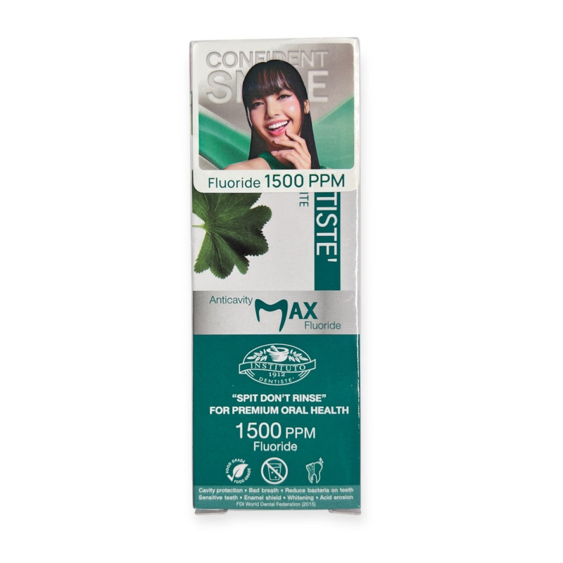 "DENTISTE" Dentiste Anticavity Max Fluoride Toothpaste (10 grams) - เดนทิสเต้ ยาสีฟันสูตรแปรงแห้ง 