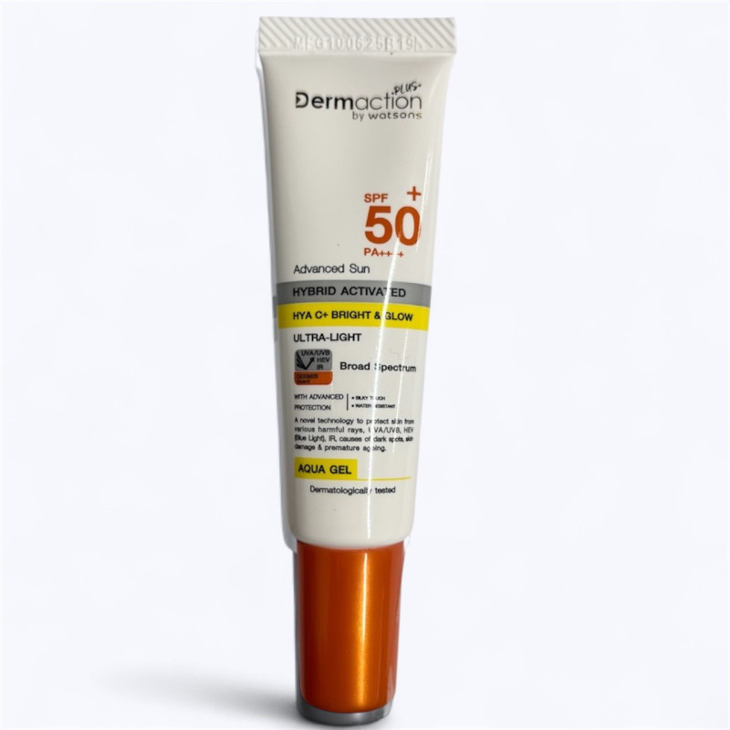 "DERMACTION PLUS" Hybrid Activated Sunscreen (20  ml) - "เดอมาแอคชัน พลัส" กันแดด
