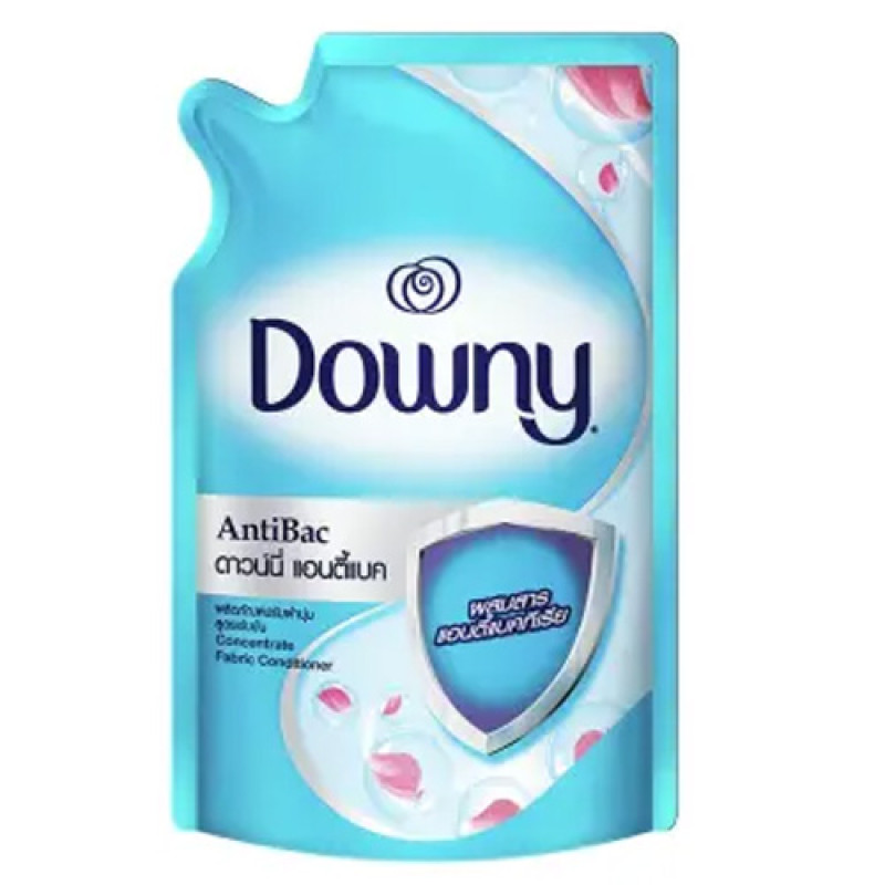 "DOWNY" Fabric Softener "AntiBac" Refill Bag (500 ml.) - ดาวน์นี่ น้ำยาปรับผ้านุ่น 