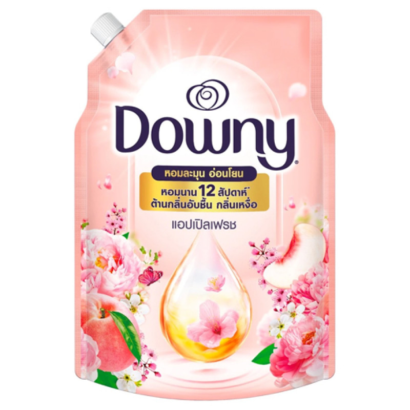 "DOWNY" Concentrated Fabric Softener APPLE FRESH (1000 ml) - ดาวน์นี่ น้ำยาปรับผ้านุ่ม "DOWNY" Concentrated Fabric Softener APPLE FRESH (1000 ml) - ดาวน์นี่ น้ำยาปรับผ้านุ่ม