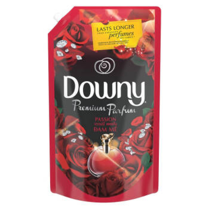 "DOWNY" Fabric Softener Premium Perfume "PASSION" Refill Bag (1100 ml.) - ดาวน์นี่ 