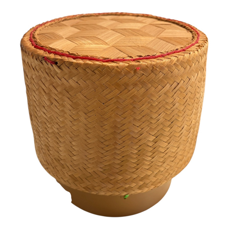 "KITCHEN" Bamboo Glutinous Rice Container (1 ea 20 cm) - "เครื่องครัว" กระติ๊บข้าวเหนียว "KITCHEN" Bamboo Glutinous Rice Container (1 ea 20 cm) - "เครื่องครัว" กระติ๊บข้าวเหนียว