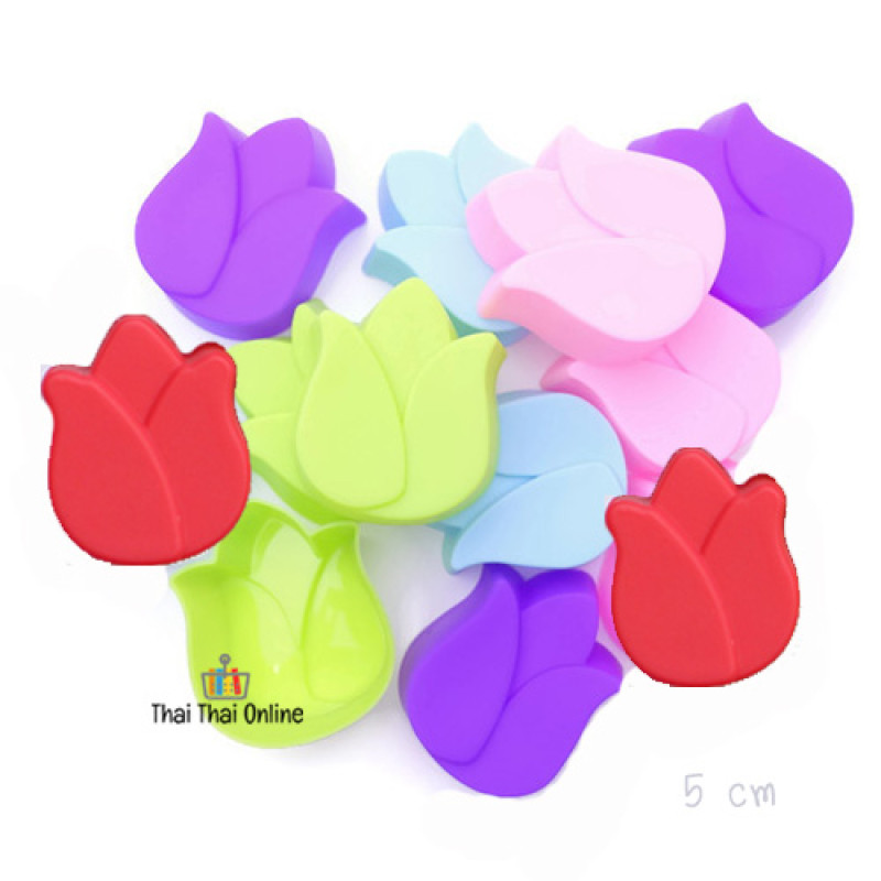 "MOLD" Tulip Flower Mold, size 5 cm. (1 set 12 pcs) - พิมพ์ซิลิโคลน