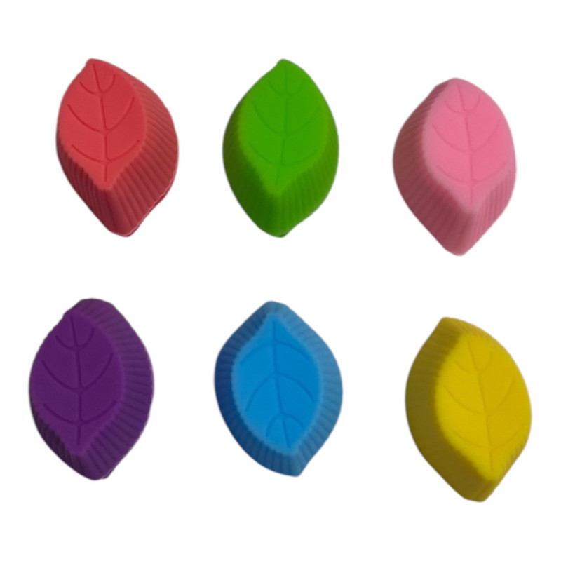 "MOLD" Leaves Mold, size 3 cm. (1 set 12 pcs) - พิมพ์วุ้น ใบไม้