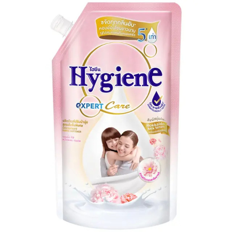 "HYGIENE" Expert Care Concentrate Fabric Softener BLOOMING TOUCH (Refill 480 ml.) - ไฮยีน น้ำยาปรับผ้านุ่ม "HYGIENE" Expert Care Concentrate Fabric Softener BLOOMING TOUCH (Refill 480 ml.) - ไฮยีน น้ำยาปรับผ้านุ่ม