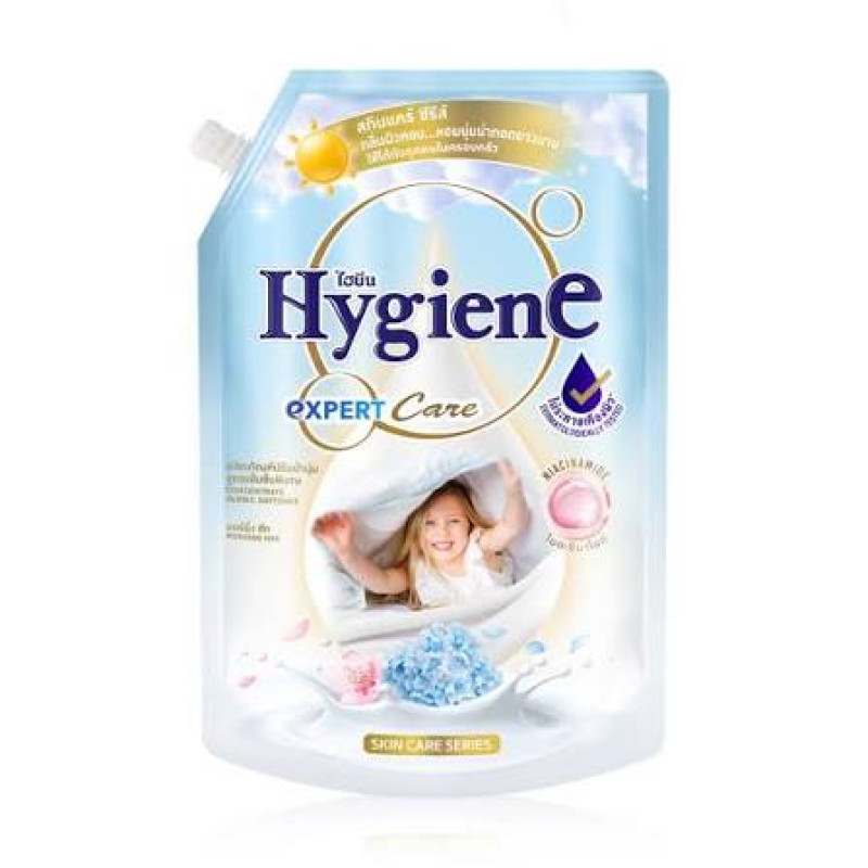"HYGIENE" Expert Care Concentrate Fabric Softener MILKY TOUCH (Refill 1000 ml.) - ไฮยีน น้ำยาปรับผ้านุ่ม "HYGIENE" Expert Care Concentrate Fabric Softener MILKY TOUCH (Refill 1000 ml.) - ไฮยีน น้ำยาปรับผ้านุ่ม