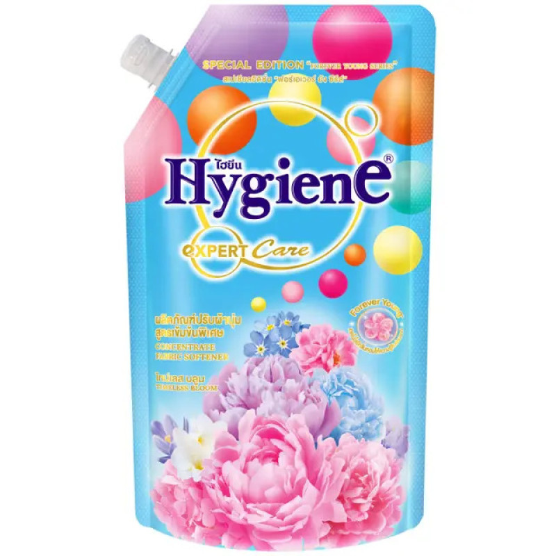 "HYGIENE" Expert Care Concentrate Fabric Softener TIMELESS BLOOM (Refill 480 ml.) - ไฮยีน น้ำยาปรับผ้านุ่ม "HYGIENE" Expert Care Concentrate Fabric Softener TIMELESS BLOOM (Refill 480 ml.) - ไฮยีน น้ำยาปรับผ้านุ่ม