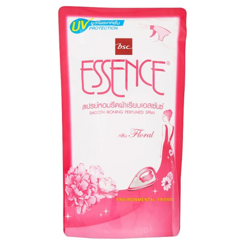 "ESSENCE" Fabric Ironing Spray Floral Scent (Refill 500 ml.) - น้ำยารีดผ้า