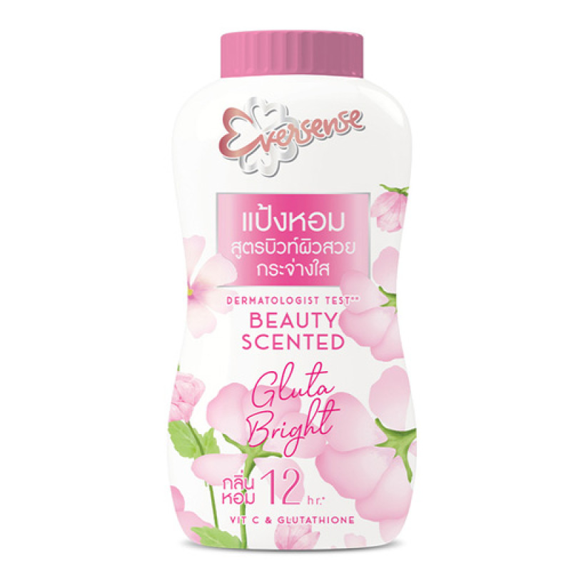 "EVERSENSE" Gluta Beauty Scent Powder (180 grams) - แป้งหอม กลูต้า