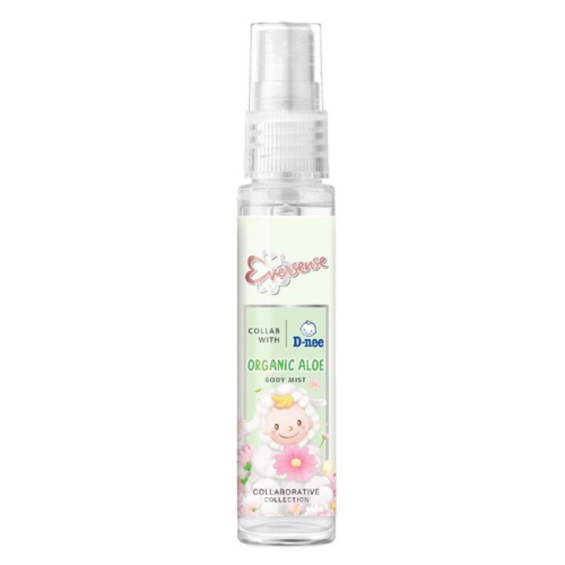 "EVERSENSE" X D-Nee ORGANIC ALOE Body Mist (25 ml.) - เอเวอร์เซ้นต์ "EVERSENSE" X D-Nee ORGANIC ALOE Body Mist (25 ml.) - เอเวอร์เซ้นต์