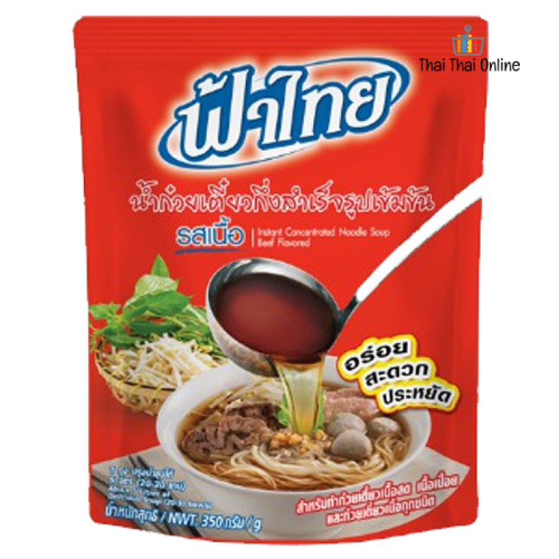 "FA THAI" Concentrated Noodle Soup  BEFF Flavoured (350 grams) - ฟ้าไทย