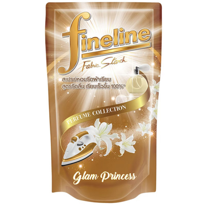 "FINE LINE" Fabric Starch "GLAM PRINCESS" (Refill 450 ml) - รีดผ้า