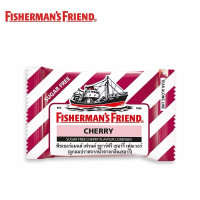 "FISHERMANS FRIEND" Lozenges Sugar Free Cherry (22 grams) - "ฟิชเชอร์แมนส์ เฟรนด์" ลูกอมปราศจากน้ำตาล กลิ่นเชอร์รี่