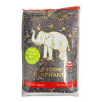 "Five Stars" Black Glutinous Rice (1 kg) - "ช้างห้าดาว" ข้าวเหนียวดำ