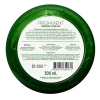 "FRESHMENT" Soothing and Moisture Aloe Gel 100% Organic (300 ml) - ว่านหางจระเข้