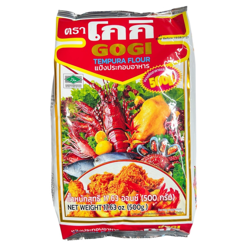 "GOGI GOLD" Tempura Powder (500 grams) - "โกกิ" แป้งทอดกรอบ