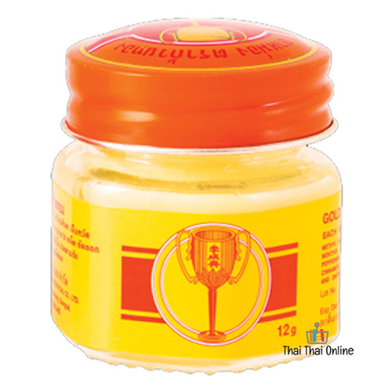 "GOLDEN CUP" Balm  (22 grams) - ถ้วยทอง ยาหม่อง