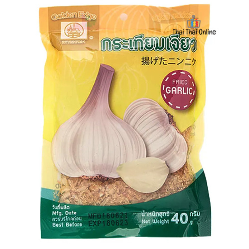 "GOLDEN EDGE" Fried Garlic (40 grams) - กระเทียม 