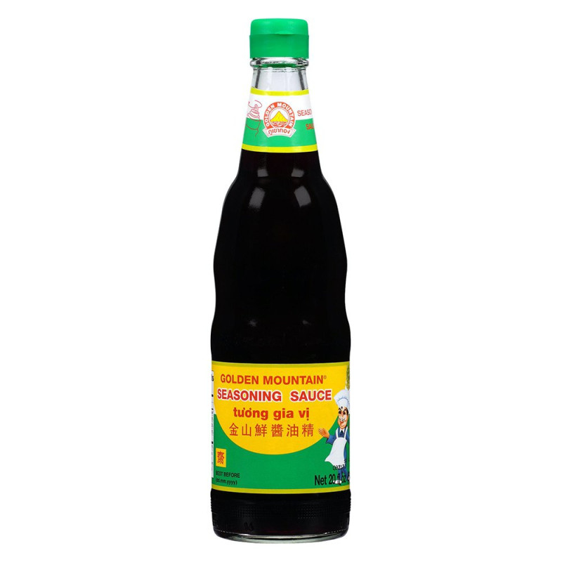 "GOLDEN MOUNTAIN" Seasoning Sauce (GREEN) 600 ml - ซอสภูเขาทอง