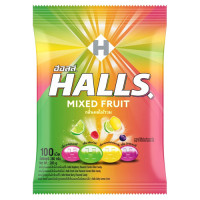 "HALLS" MIXED FRUIT Flavored Candy (100 pieces/280 g.) - ฮอลล์ "HALLS" MIXED FRUIT Flavored Candy (100 pieces/280 g.) - ฮอลล์