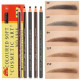 "HENGSI" Soft Coloured Eyebrow Pencils  - #9 Brown NO.3 Dark Brown (1 pc)