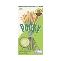 "GLICO POCKY" Pocky Milky Matcha Flavour Biscuit Sticks (35 grams) - ป๊อกกี้ รสชาเขียว